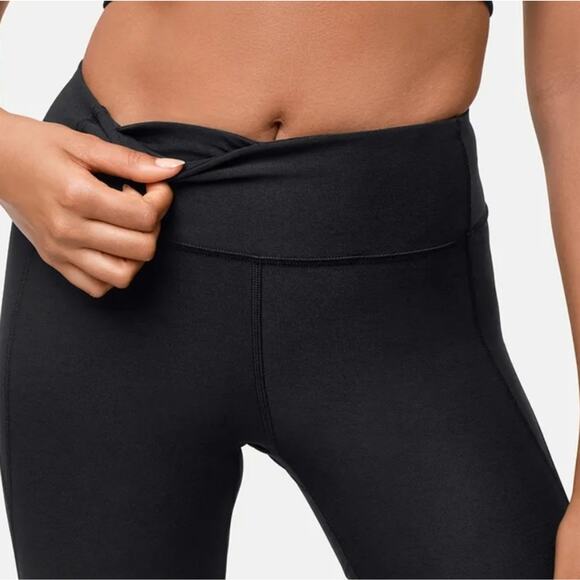 Outdoor Voices Leggins Pants Womens Small Black Stretch Polyester Spandex - Picture 1 of 10